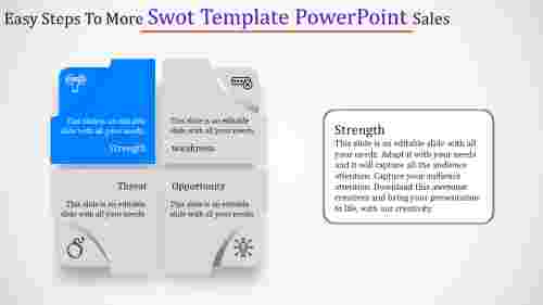 swot template powerpoint-Easy Steps To More Swot Template Powerpoint Sales-Style-1